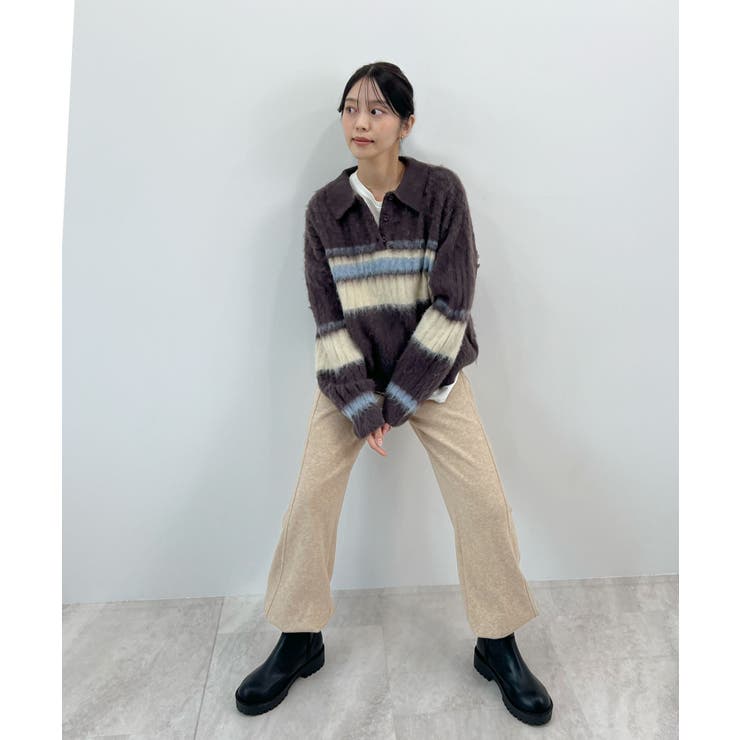 ラフに決まる。裾ドロストカーブスウェットパンツ | futier land | 詳細画像35 