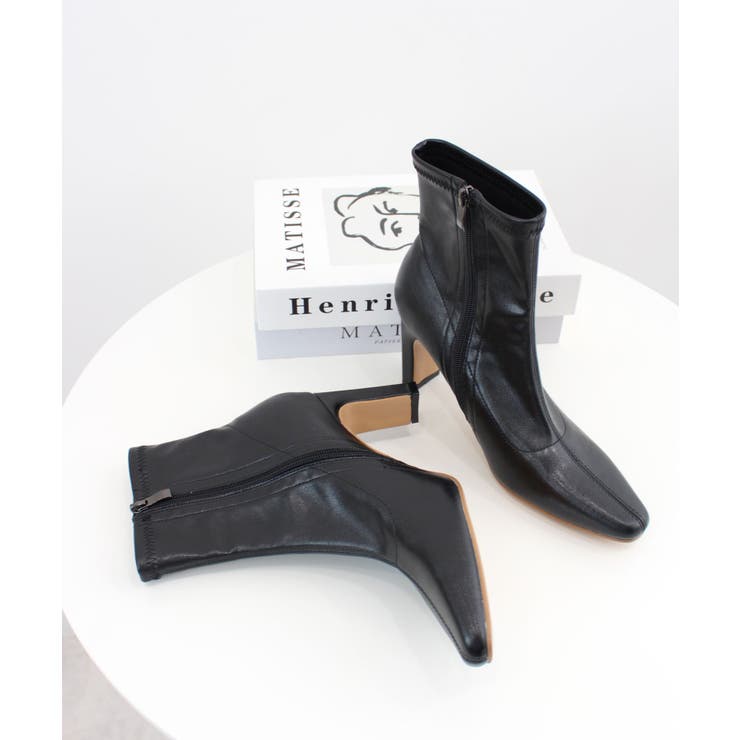 美脚も叶える大人のスタイルアップ。エッジフィットショートブーツ | futier land | 詳細画像67 