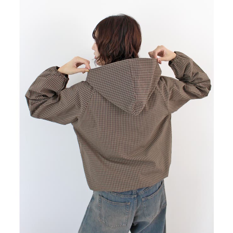 《ABYS》ストリートに映える。チェックジップパーカー/フーディ | futier land | 詳細画像21 