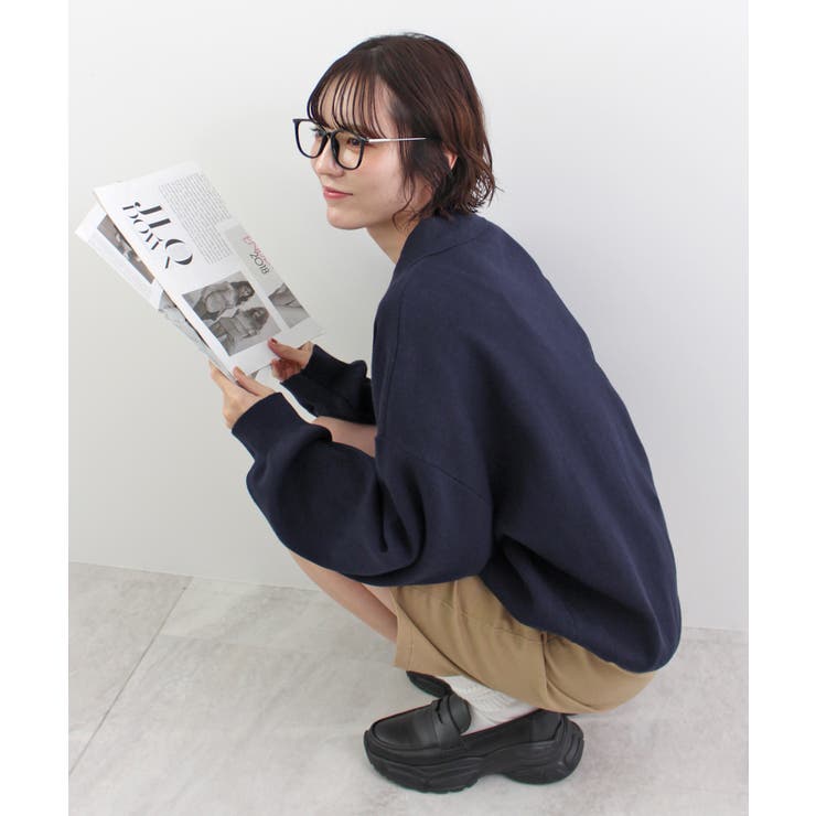 《ABYS》大人カジュアルが叶う。襟付きポロカラーニットトップス | futier land | 詳細画像35 