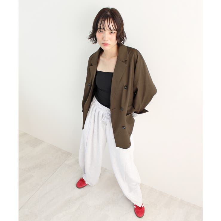 オーバーサイズ×レイヤードで旬を纏う。レイヤードダブルテーラードジャケット | futier land | 詳細画像21 