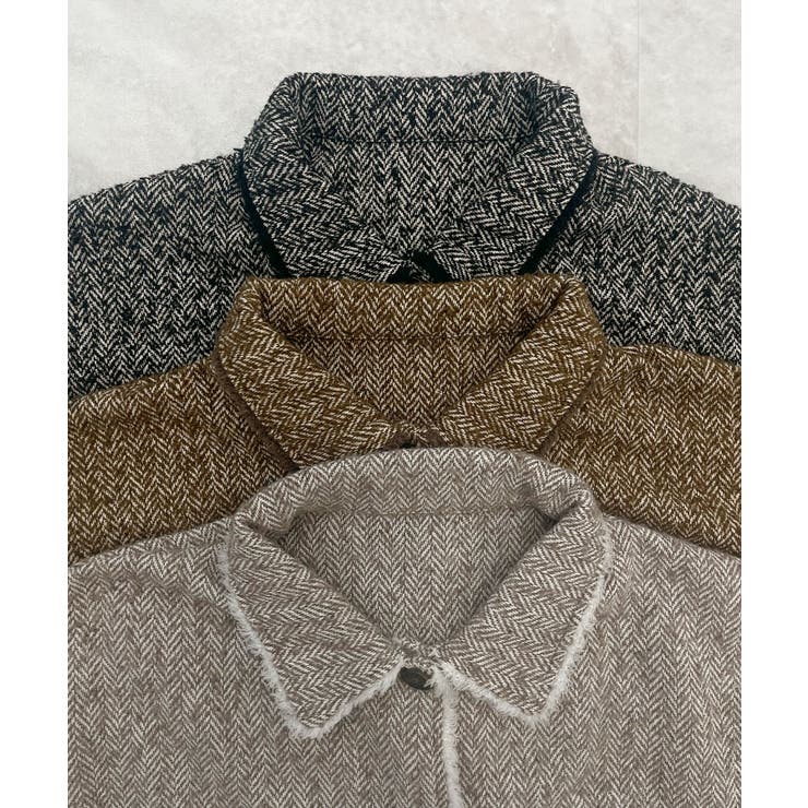 さらっと羽織って今っぽく。ツイードフリンジミドルCPOJK | futier land | 詳細画像29 