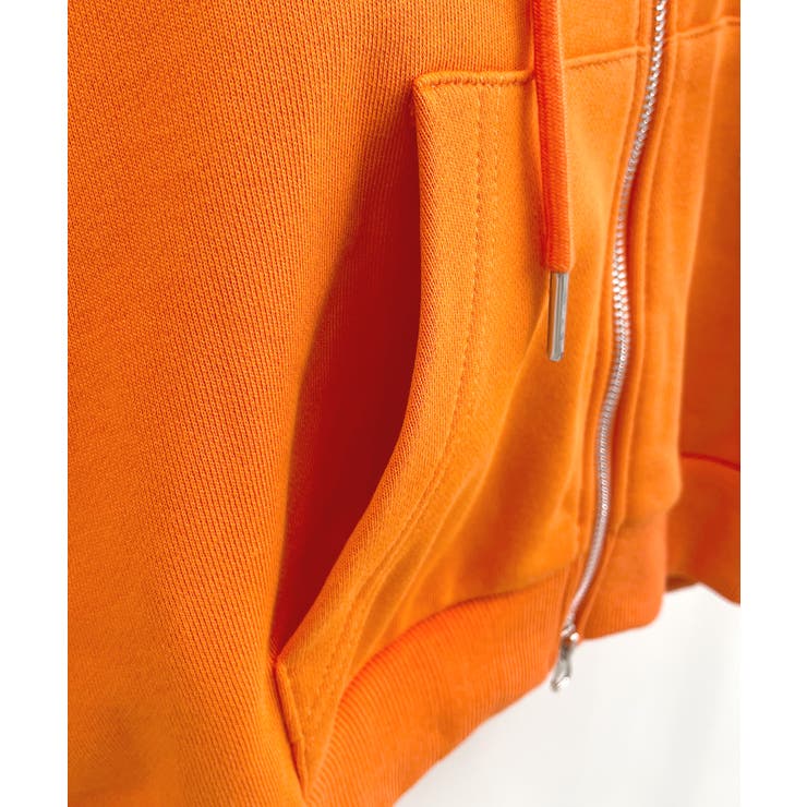 《ABYS》クロップド丈が相性抜群◎ダブルジップショート丈パーカー  | futier land | 詳細画像43 