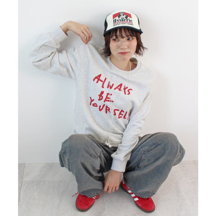 《ABYS》カジュアルに映える。配色ロゴプリント裏毛スウエット | futier land | 詳細画像14 