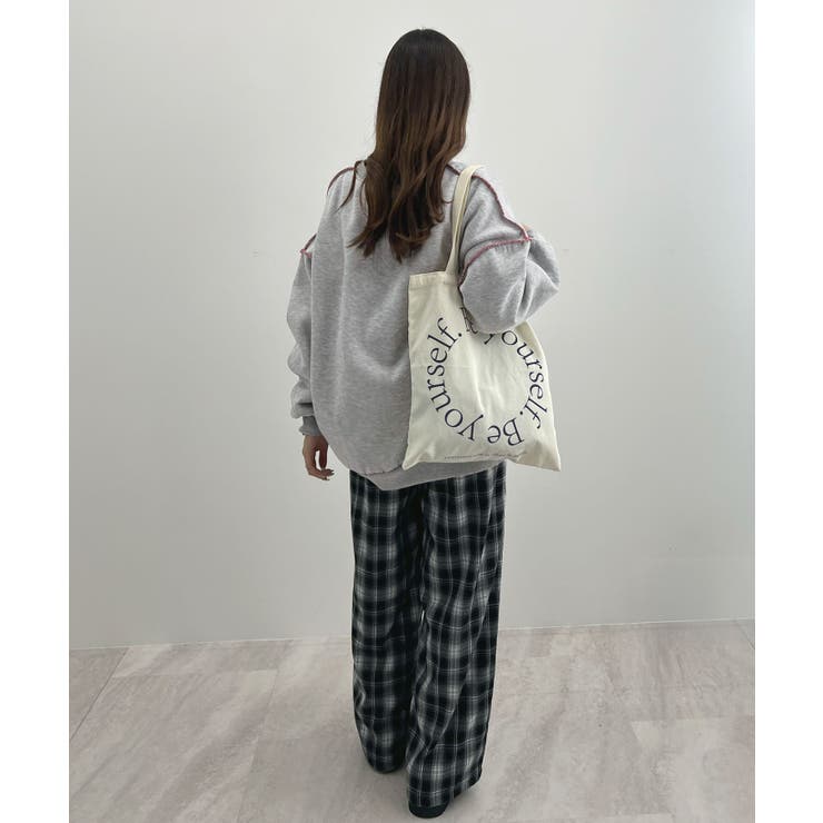 オトナ配色カラー。リンキングスウェットプルオーバー | futier land | 詳細画像29 