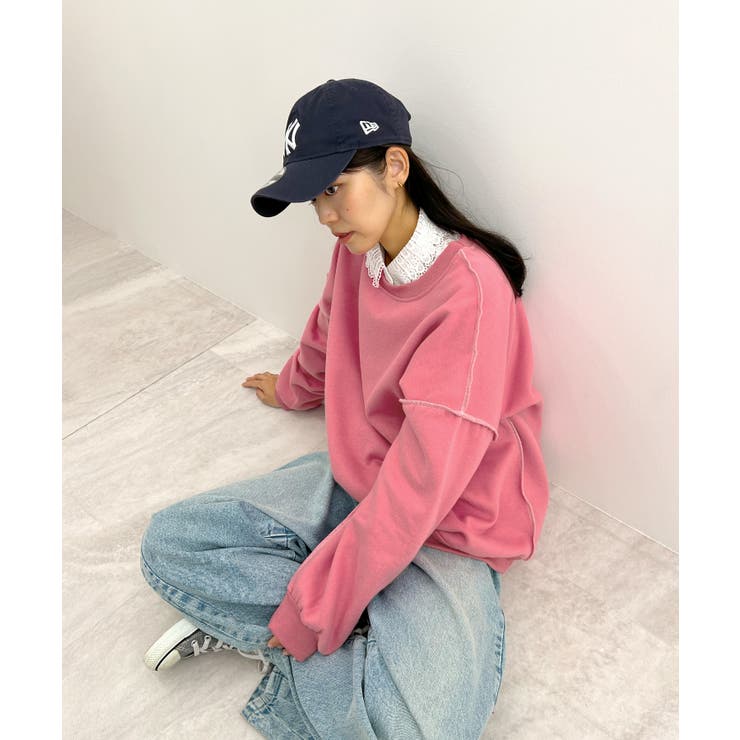 オトナ配色カラー。リンキングスウェットプルオーバー | futier land | 詳細画像69 