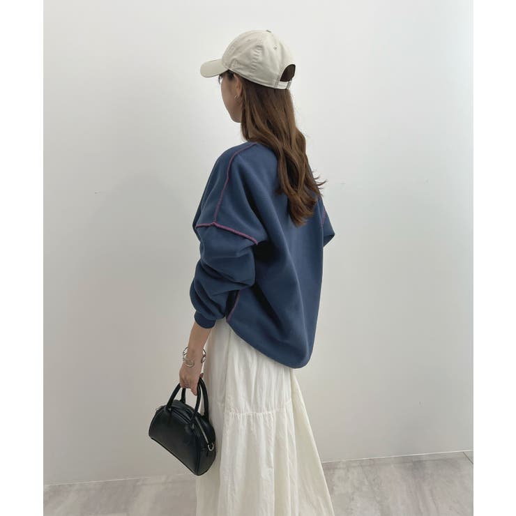 オトナ配色カラー。リンキングスウェットプルオーバー | futier land | 詳細画像36 