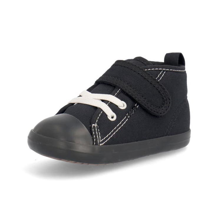 Boys black store velcro converse