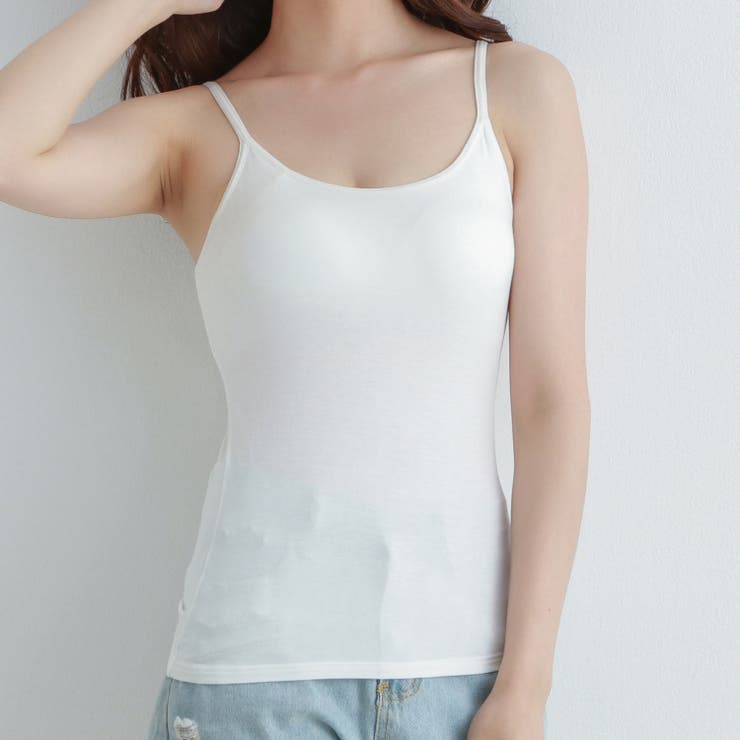 カップ付きキャミソール ブラトップ ワイヤーなし | Gain-Mart | 詳細画像22 