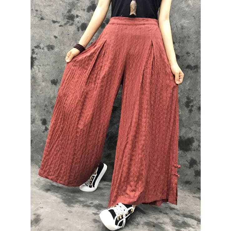 ワイドパンツ