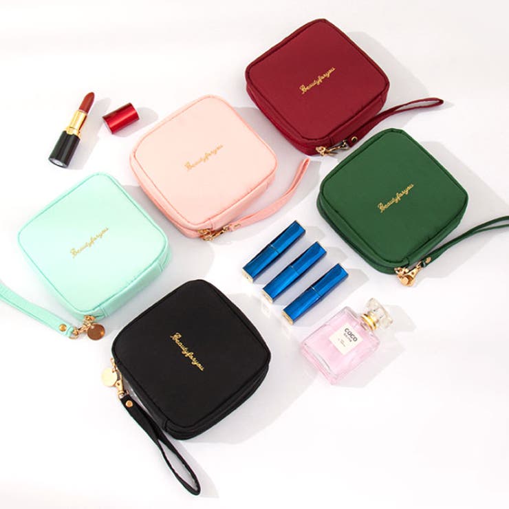 良質  ミニポーチ 13×14cm[品番：WBAW0001495]｜Gain-Mart 化粧ポーチ バッグ