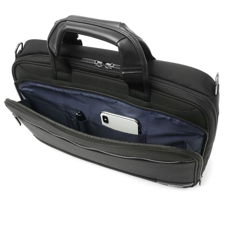 ✨極美品✨ace. ナイロン製2way ビジネスバッグ ブルーグレー エースジーン リュック 2WAY B4 メンズ 68294 ガジェタブル