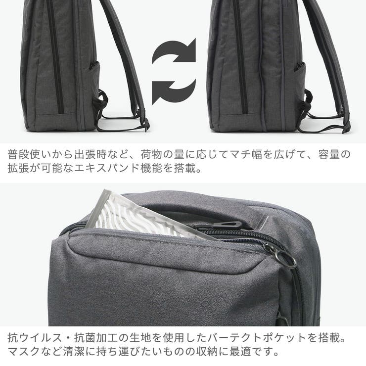 正規品 エースジーン ビジネスリュック | ギャレリア Bag＆Luggage | 詳細画像5 