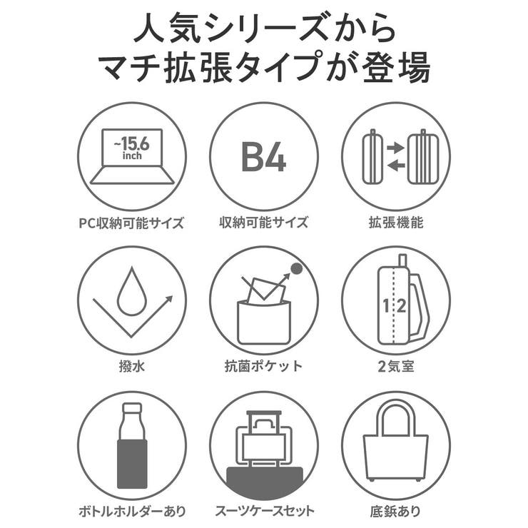 正規品 エースジーン ビジネスリュック | ギャレリア Bag＆Luggage | 詳細画像5 