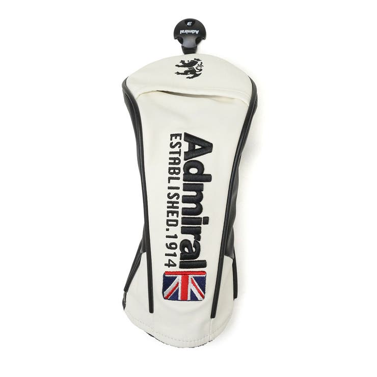 ホワイト | アドミラルゴルフ ヘッドカバー AdmiralGOLF | ギャレリア Bag＆Luggage