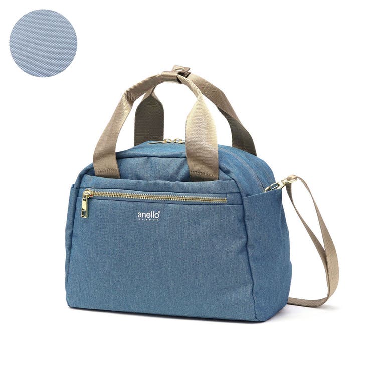 デニムブルー | アネロ グランデ ボストンバッグ | ギャレリア Bag＆Luggage