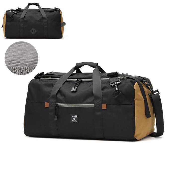 ブラック×ベージュ | アネロ グランデ ボストンバッグ | ギャレリア Bag＆Luggage