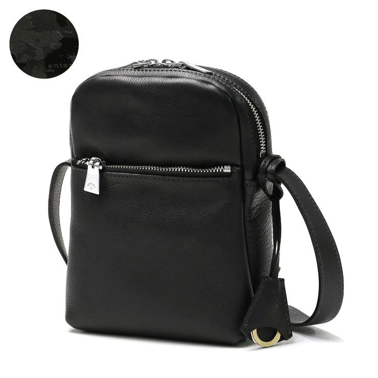ブラック | バッグ ショルダーバッグ シュリンクレザー | ギャレリア Bag＆Luggage