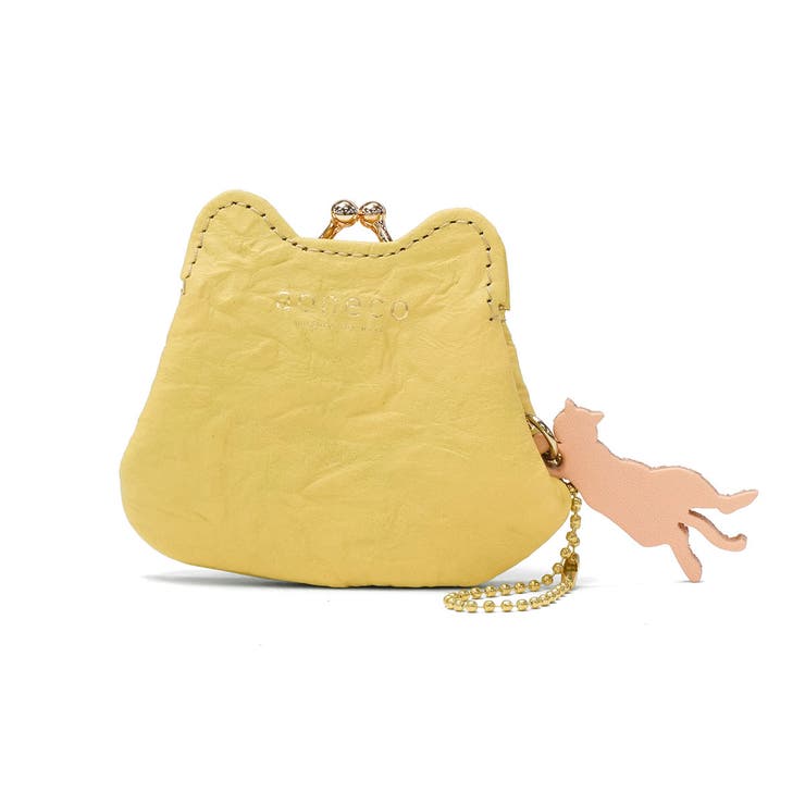 ミモザイエロー | アオネコ ポーチ 小物入れ | ギャレリア Bag＆Luggage