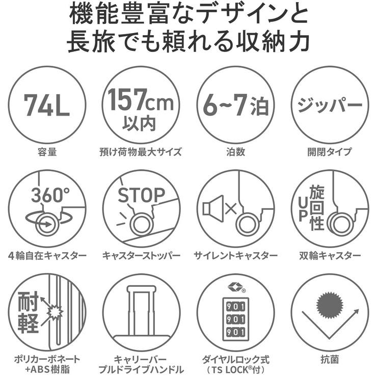 エーストーキョー スーツケース ace | ギャレリア Bag＆Luggage | 詳細画像5 