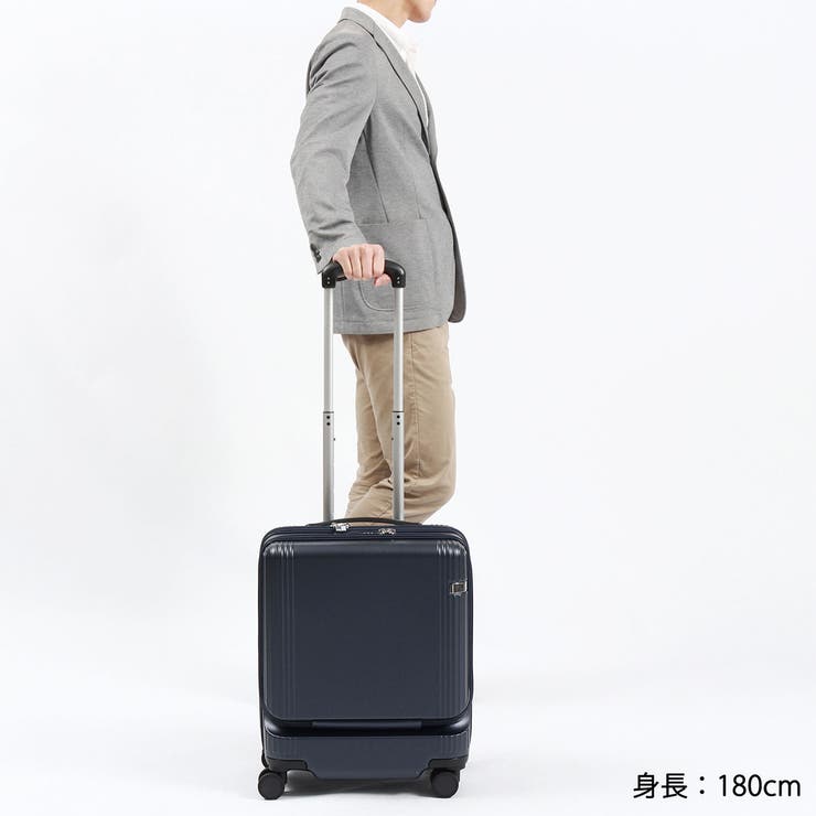 激安単価で ace.TOKYO スーツケース 36L 機内持ち込み 平らか バッグ