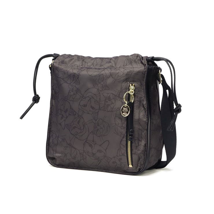 チャコール(ネコヘッド柄) | 正規品 エーストーキョー ショルダーバッグ | ギャレリア Bag＆Luggage