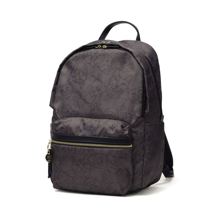 チャコール(ネコヘッド柄) | 正規品 エーストーキョー リュック | ギャレリア Bag＆Luggage