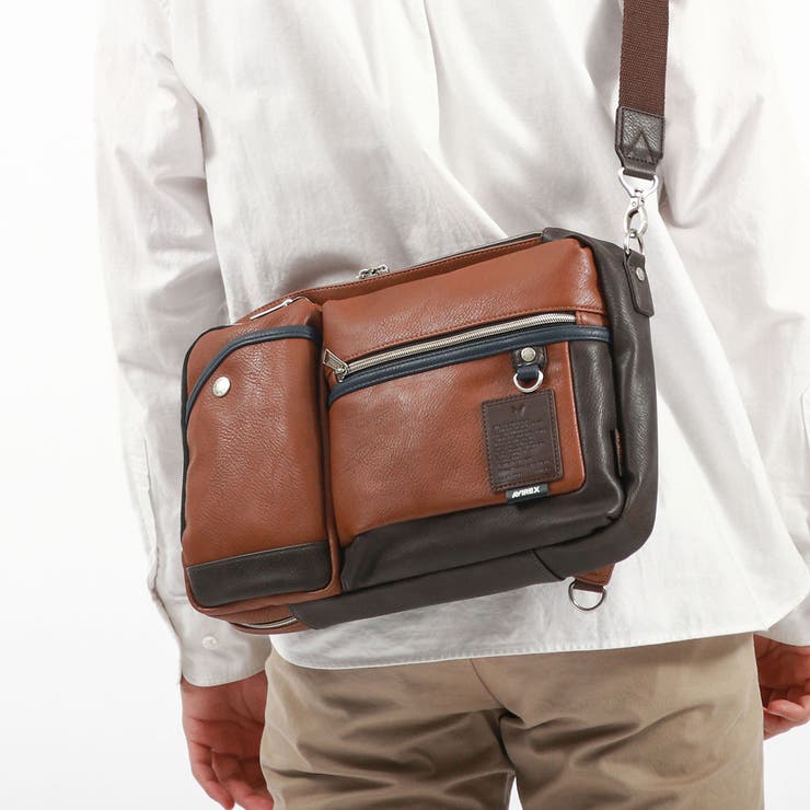 キャメル | アヴィレックス ショルダーバッグ メンズ | ギャレリア Bag＆Luggage