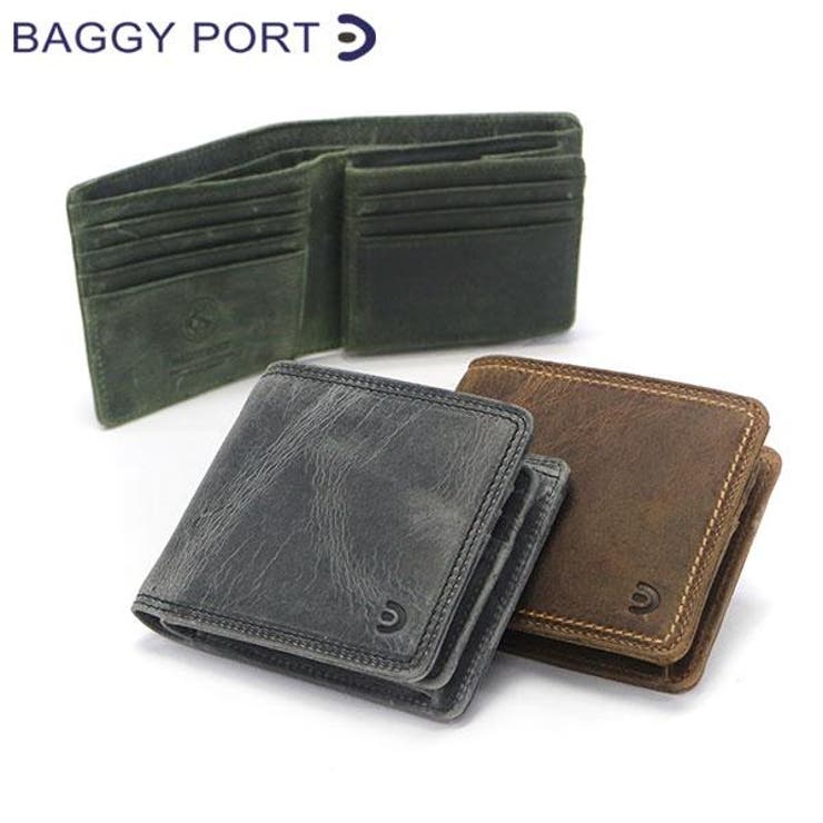 バギーポート 二つ折り財布 バギーポート] 小銭入れ+カードケース フル