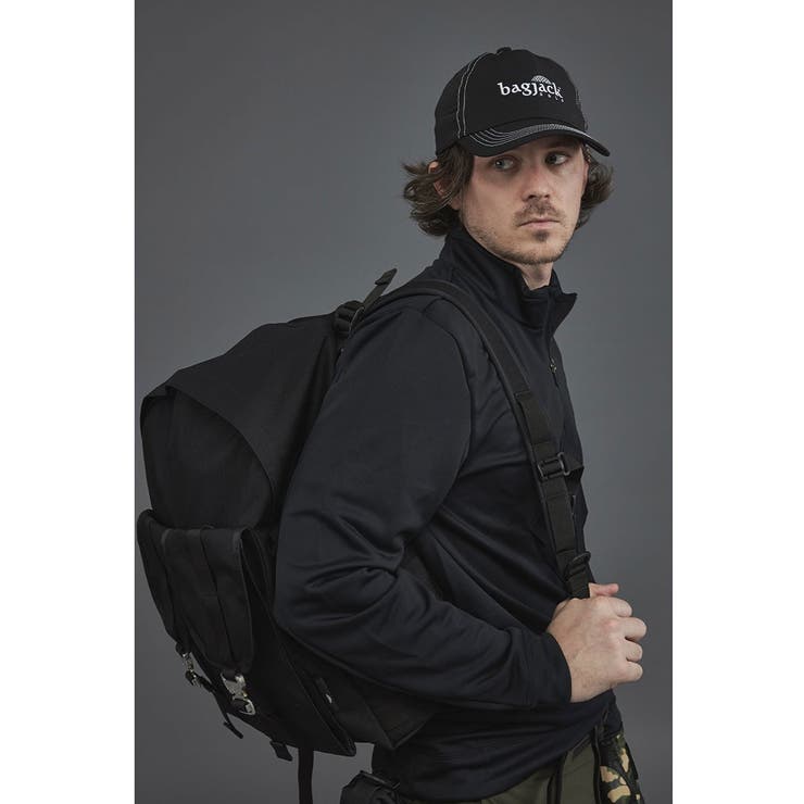 bagjack GOLF シャツジャケット black バッグジャック