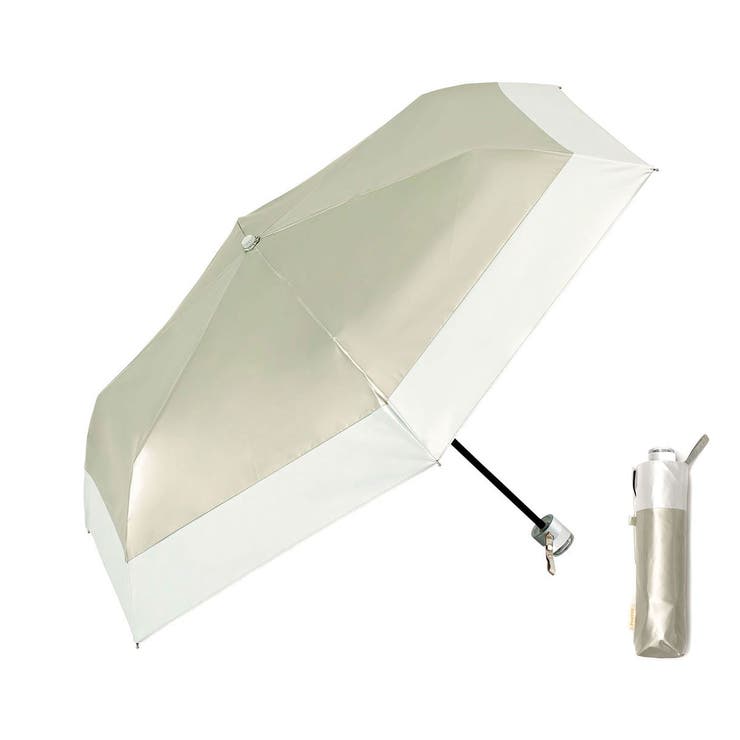 グリーン | because 折りたたみ傘 軽量 | ギャレリア Bag＆Luggage