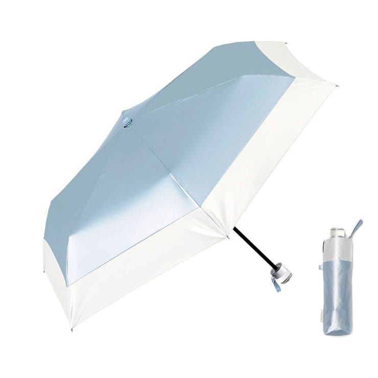 サックス | because 折りたたみ傘 軽量 | ギャレリア Bag＆Luggage