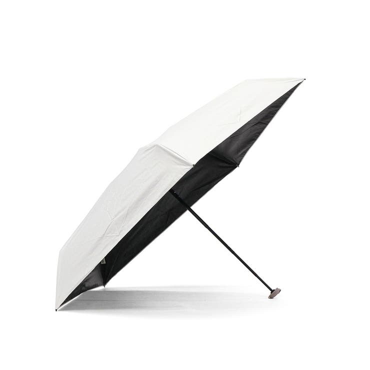 ホワイト | because 折りたたみ傘 ビコーズ | ギャレリア Bag＆Luggage