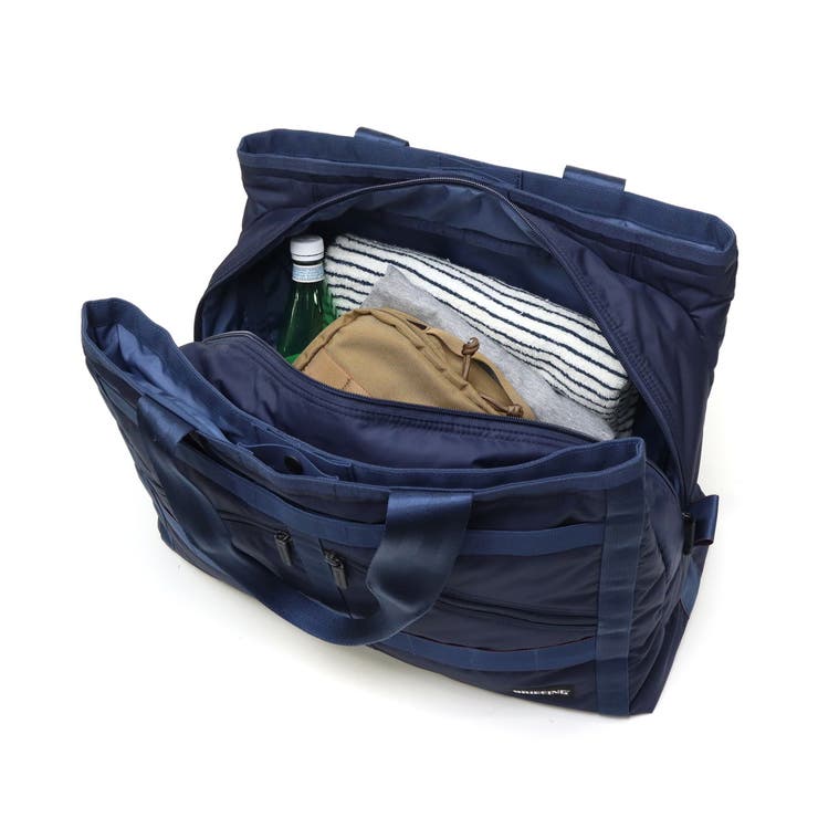 ブリーフィング　シルバー　ボストンバッグ BRIEFING 未使用 ブリーフィング ボストンバッグ 2WAY BRG203N17