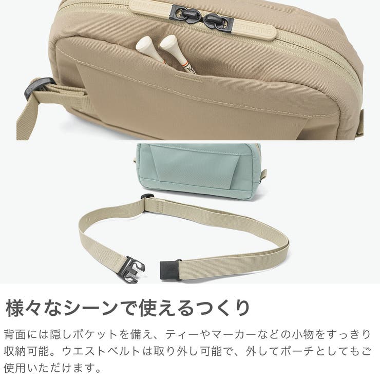 日本正規品 ブリーフィングゴルフ ウエストポーチ[品番：GLNB0019527
