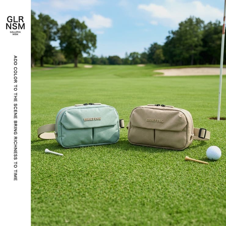 日本正規品 ブリーフィングゴルフ ウエストポーチ[品番：GLNB0019527