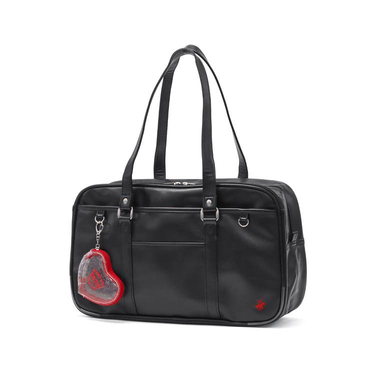 クロ×レッド | ビバリーヒルズポロクラブ スクールバッグ BEVERLYHILLSPOLOCLU… | ギャレリア Bag＆Luggage