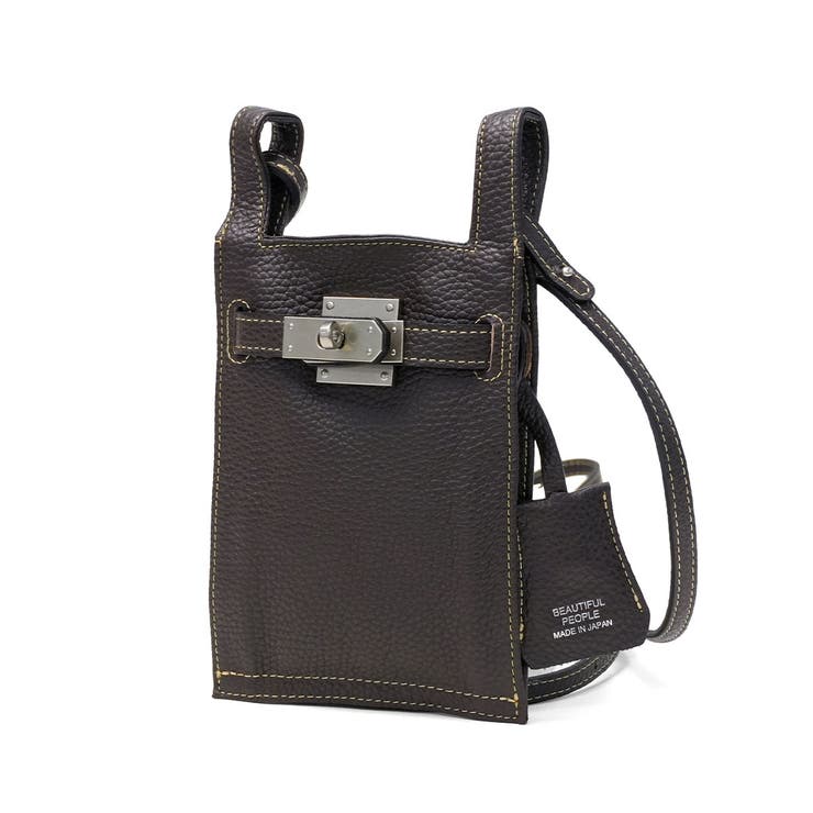 darkbrown | ビューティフルピープル ショルダーバッグ beautifulpeople | ギャレリア Bag＆Luggage