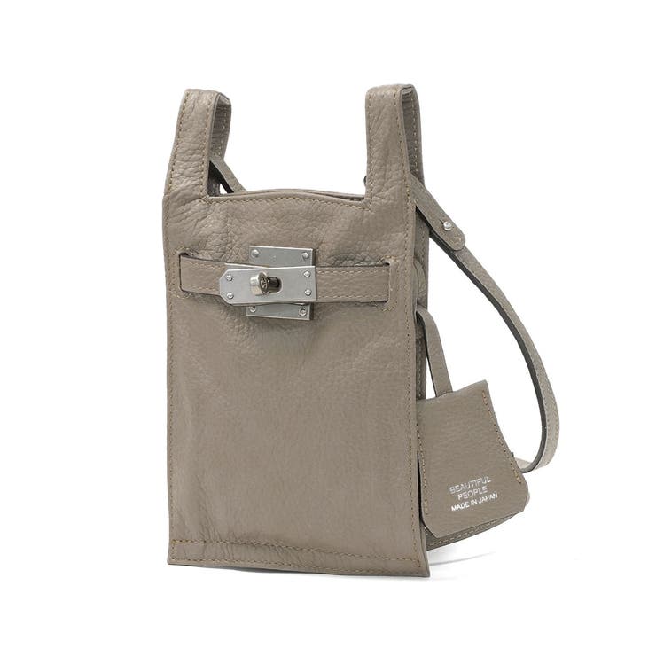graybeige | ビューティフルピープル ショルダーバッグ beautifulpeople | ギャレリア Bag＆Luggage