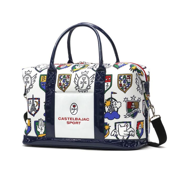 ホワイト | カステルバジャック スポーツ ボストンバッグ | ギャレリア Bag＆Luggage