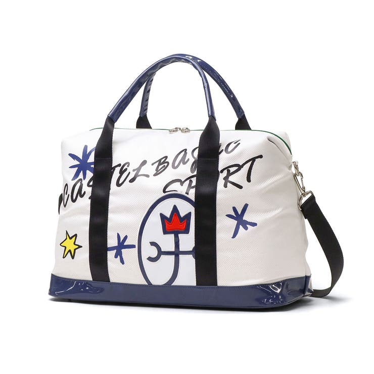 ホワイト | カステルバジャック スポーツ ボストンバッグ | ギャレリア Bag＆Luggage