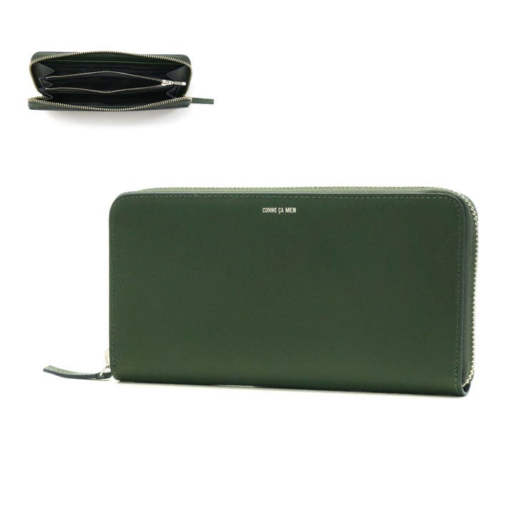 グリーン×ネイビー | コムサメン 長財布 COMME | ギャレリア Bag＆Luggage