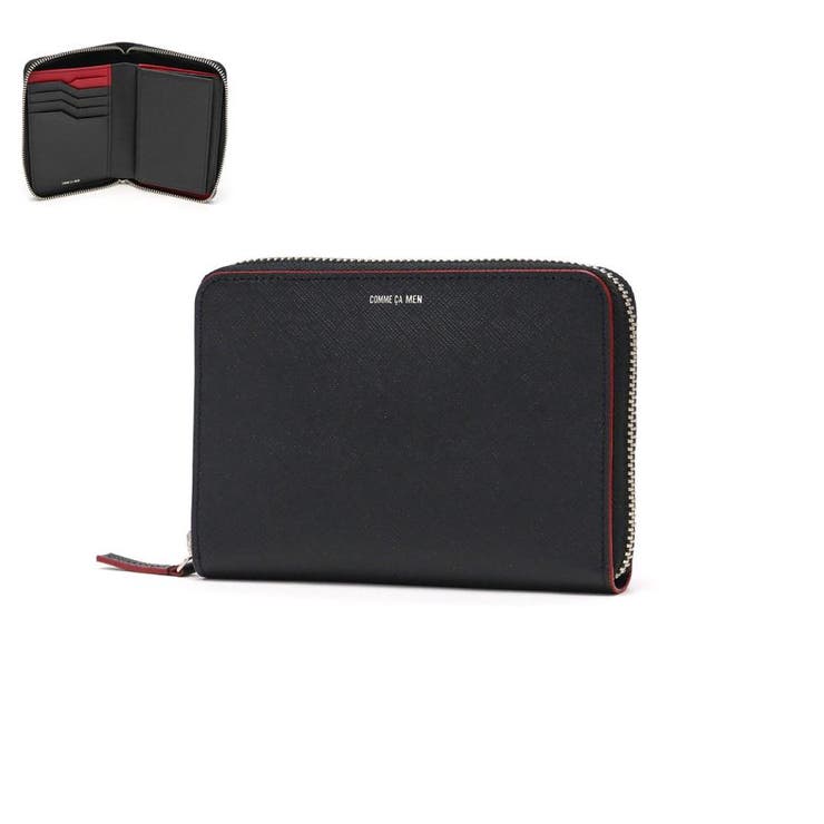 ブラック×レッド | コムサメン 財布 メンズ | ギャレリア Bag＆Luggage