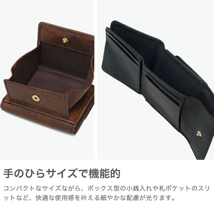 カクタ 三つ折り財布 (CACT | ギャレリア Bag＆Luggage | 詳細画像3 