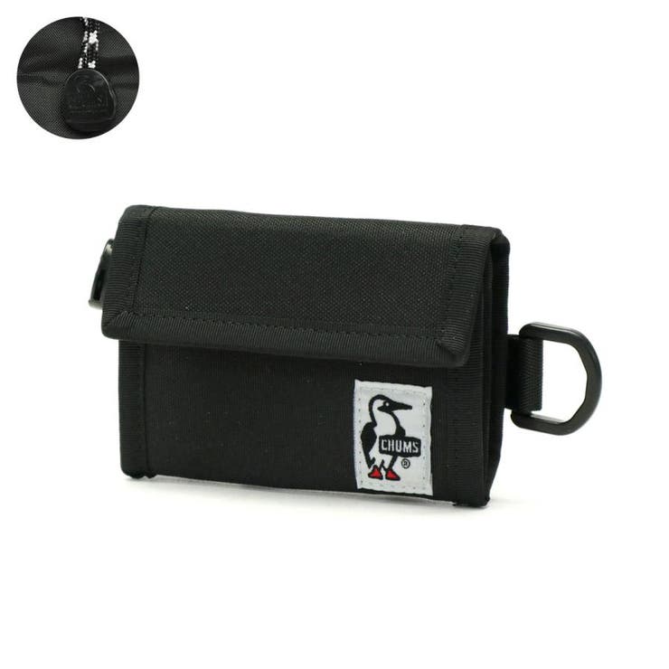 Black(K001) | 【日本正規品】チャムス 三つ折り財布 CHUMS | ギャレリア Bag＆Luggage