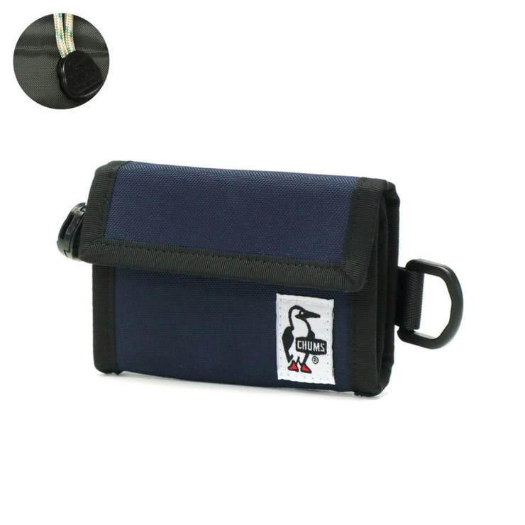 Navy(N001) | 【日本正規品】チャムス 三つ折り財布 CHUMS | ギャレリア Bag＆Luggage