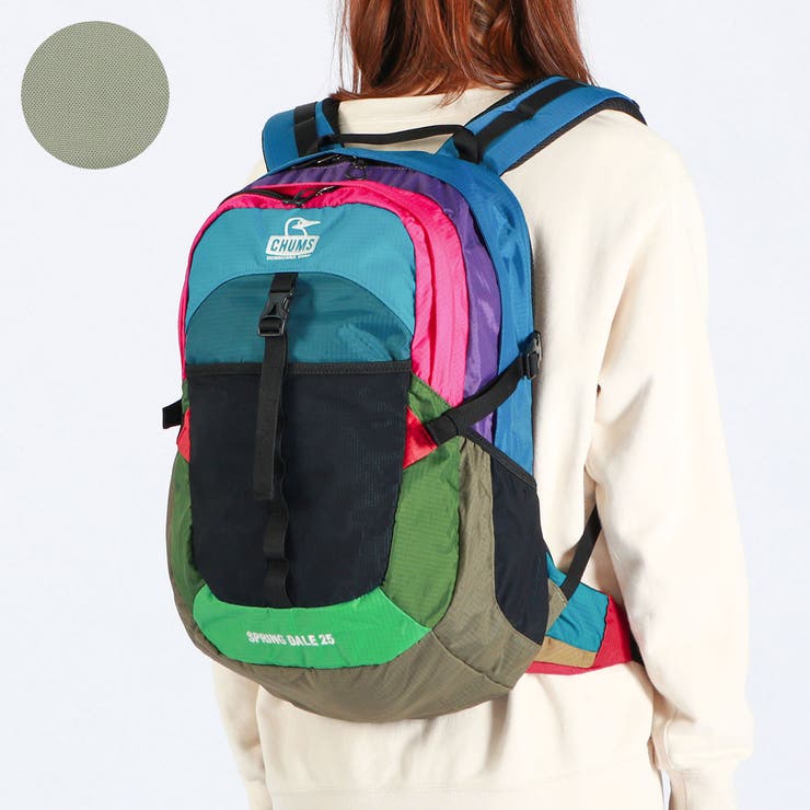 Blue-Crazy(C078) | 日本正規品 チャムス リュック | ギャレリア Bag＆Luggage