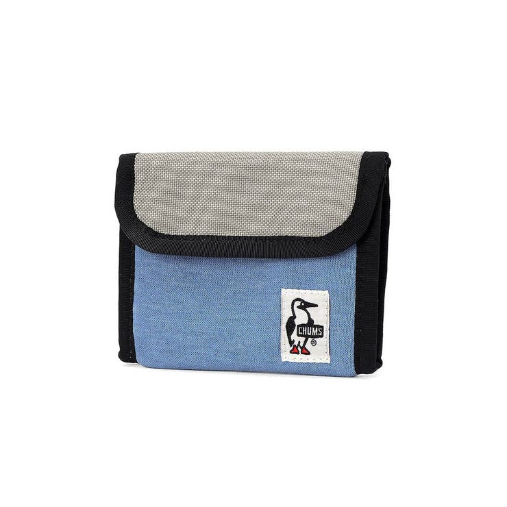 H-Blue×Gray | 日本正規品 チャムス 三つ折り財布 | ギャレリア Bag＆Luggage