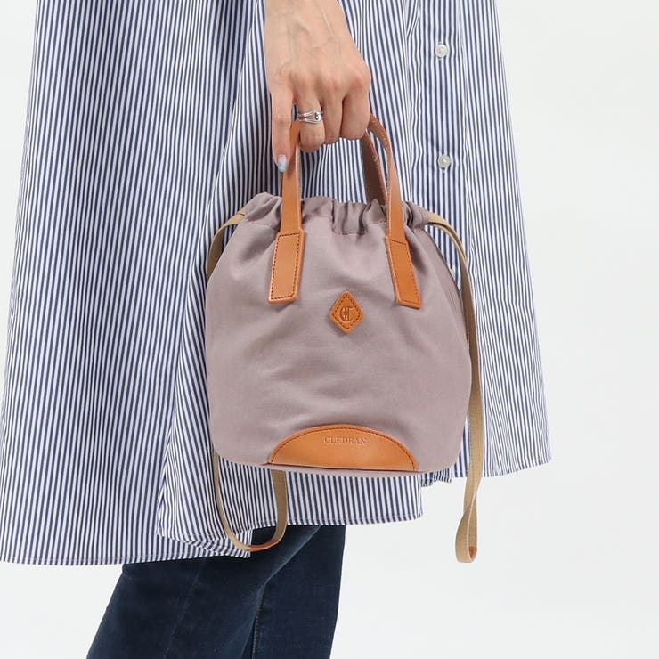 ラベンダー(81-5140) | クレドラン 巾着バッグ CLEDRAN | ギャレリア Bag＆Luggage
