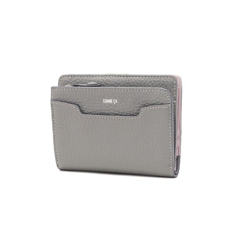 グレー×ラベンダー | COMMECA 二つ折り財布 コムサ | ギャレリア Bag＆Luggage